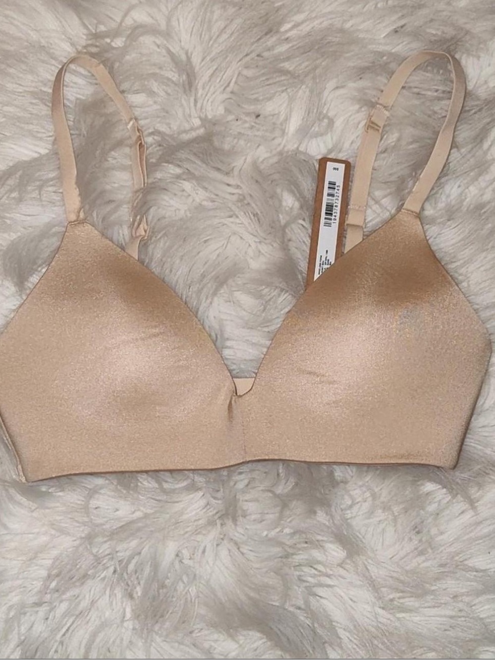 SKIMS Light Nude Seamless Wireless Bra